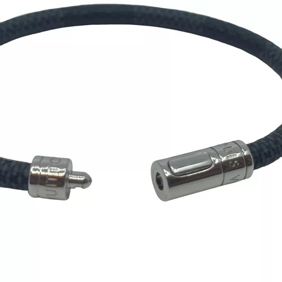 LOUIS VUITTON Bracelet-Keep It M6140D Damier Graphite Canvas - Picture 11 of 12